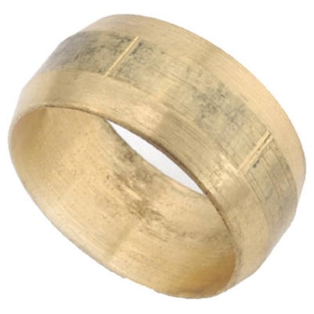 700060-02 0.13 In. Brass Compression Sleeve, 10PK